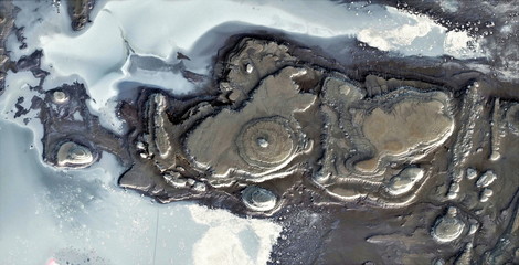 the Finisterre,  abstract photography of the deserts of Africa from the air, aerial view of desert...