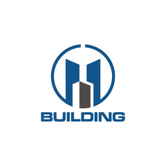Building Construction Real Estate Logo Template Vector Icon