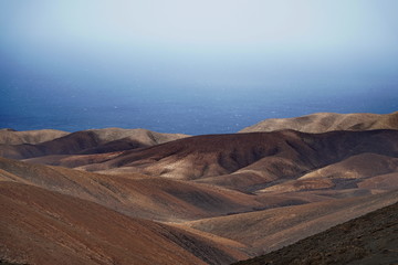 Fototapeta na wymiar Fuerteventura, Spain, landscape