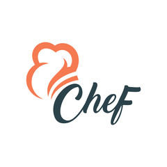 Obraz premium Chef, Restaurant logo design Creative