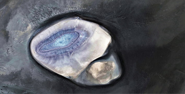 the eraserhead. abstract photography of the deserts of Africa from the air. aerial view of desert landscapes, Genre: Abstract Naturalism, from the abstract to the figurative