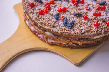 Berries on the cake.