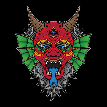 TRADITIONAL DEVIL HEAD TATTOO | Devil tattoo, Traditional tattoo  inspiration, Traditional tattoo devil