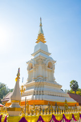 Fototapeta premium Wat Phra That Bang Phuan is the old temple in Nongkhai of Thailand