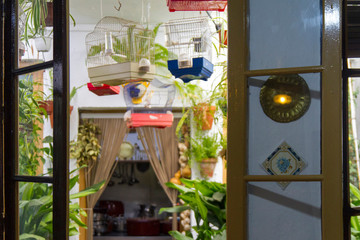 El pueblo de Carratraca, en Malaga, en Andalucia, en España.