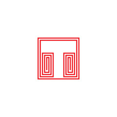 Letter T Logo Icon Design Template Elements