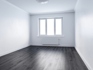 Empty interior room apartment