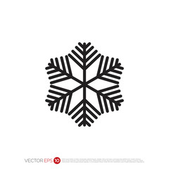 Pictograph of snowflakes for template logo, icon, and identity vector designs.