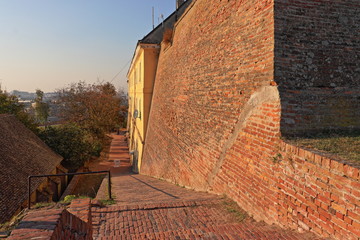 Sunny Day at the Petrovaradin fortress.