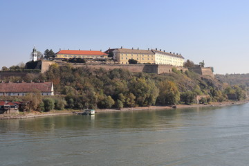 Petrovaradin fortress in Novi Sad, Serbia.