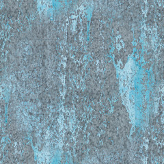 Fototapeta premium Seamless texture abstract blue metal background. Square.