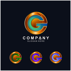 Fototapeta premium Letter G Logo Design Vector