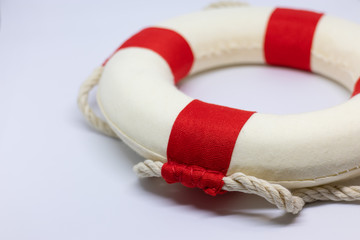 救命浮き輪の模型