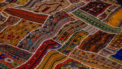 Patchwork Indian blanket