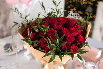 red roses