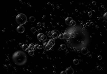 Bubbles photo overlay