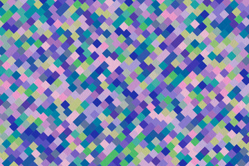 Color geometric background. Abstract geometric pattern. Oil painting flat style design. Texture for print, poster, and banner