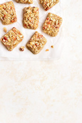 Honey granola bar