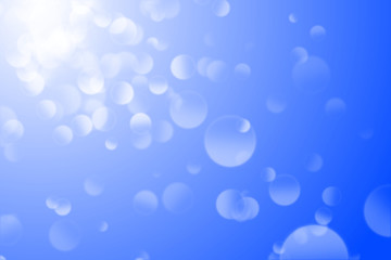 abstract blue sparkle bokeh