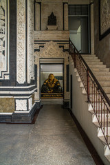 A beautiful view of statue in temple, Bali, Indonesia.