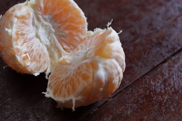 Fresh Orange fruits isolated on white background