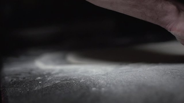 Preparation of pita bread dough