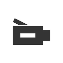 video recording camera icon vector illustration for website and design icon