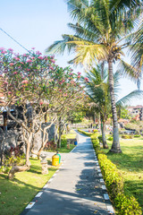 A beautiful view of Tanah Lot temple in Bali, Indonesia.