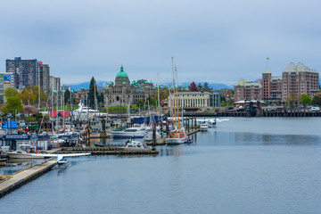 Fototapeta na wymiar Victoria Inner Harbour