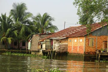 Mekong delta in Vietnam