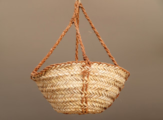 Obraz premium Traditional UAE handmade weaved basket