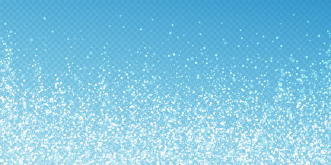 Magic stars sparse Christmas background. Subtle fl