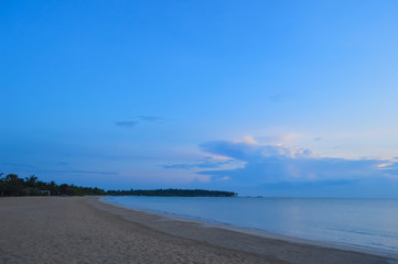 Golden sunrise beach Pasikuda  sri lanka 