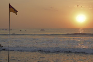A beautiful view of temple and nature in Bali, Indonesia.