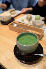 カフェ お抹茶