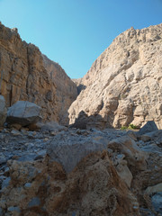 Natur im Oman bei Khasab