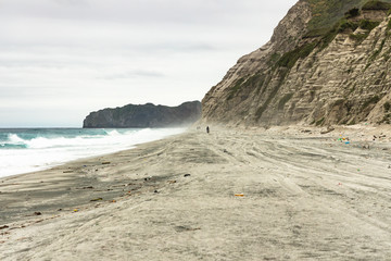 beach in Niijima island Japan