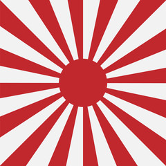 Stock vector japan red sun wallpaper background vector illustration retro ray background