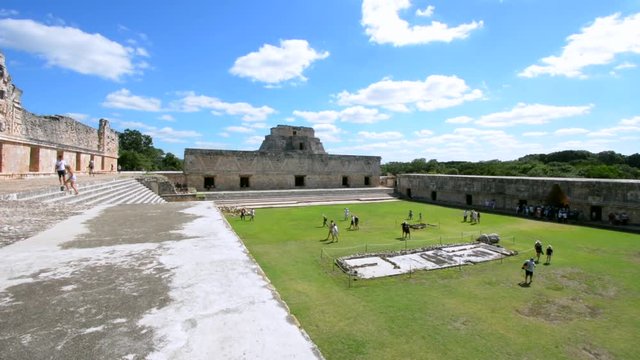 Uxmal, Yucatan: Quadrangle of the Nuns of the archaeological zone of Uxmal