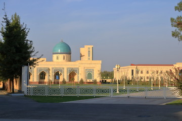 Islam Research Center near the Imam al Bukhari Complex in Samarkand, Uzbekistan