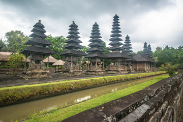 Fototapeta na wymiar A beautiful view of hindu temple in Bali, Indonesia.