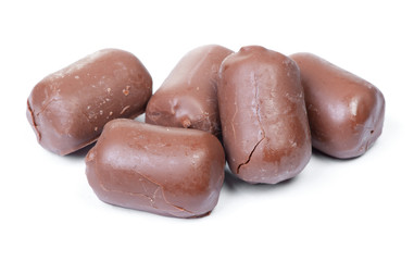 Group of chocolate glazed pastry