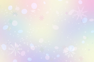 4,035 Gentle Snowflake Wall Murals - Canvas Prints - Stickers