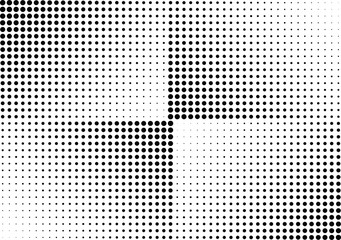 Abstract halftone dotted background. Futuristic grunge pattern, dot and circles.  Vector modern optical pop art texture for posters, sites, business cards, cover, postcards, labels, stickers layout.