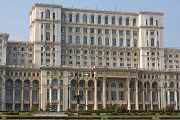 Regierung Palast Bukarest Rumänien