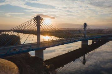 Bridge sunset view