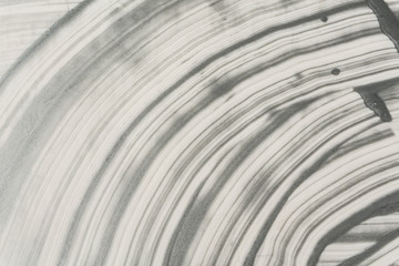 metallic paint brush stroke on white background 