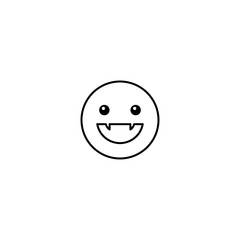 Set of outline emoticons, colorful emoji isolated on white background, vector illustration, smile icon set