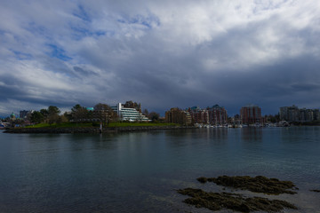 Fototapeta premium Thunder Clouds Over Victoria