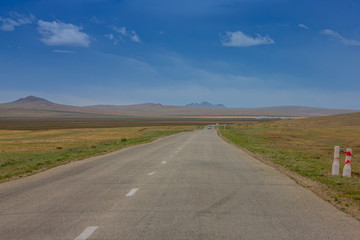 mongolie paysages de la steppe